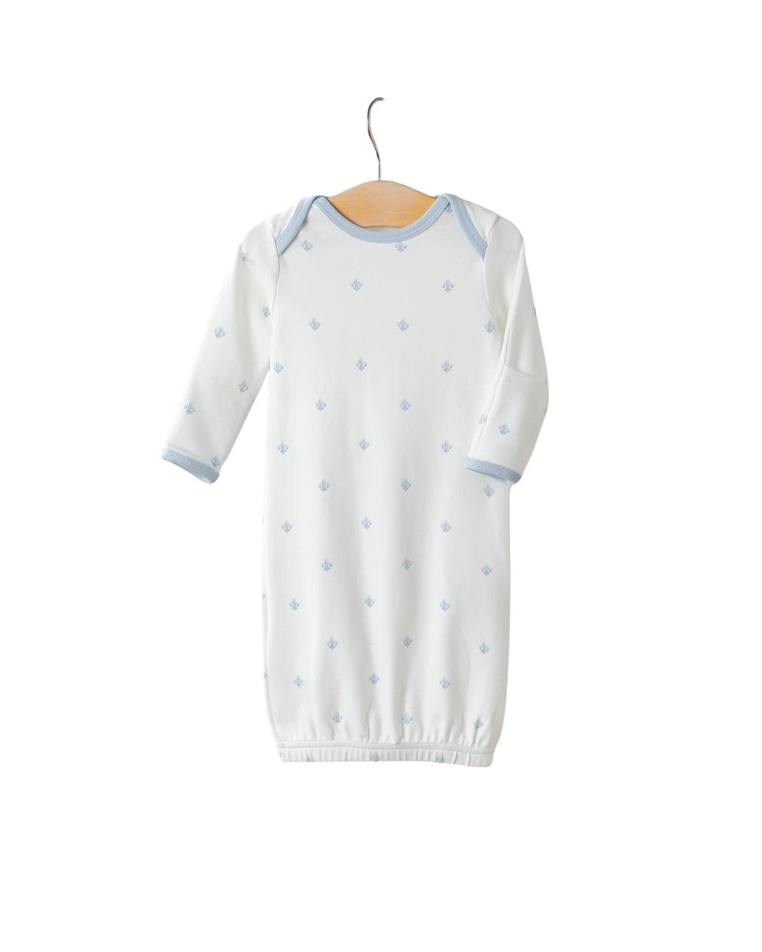 Fleur de Bleu Organic Cotton Gown