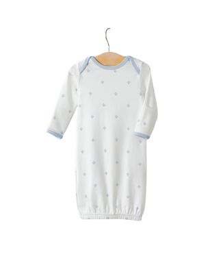 Fleur de Bleu Organic Cotton Gown