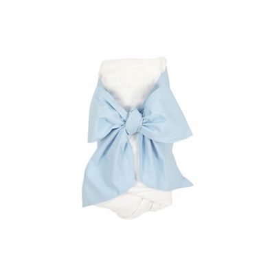 Bow Swaddle Buckhead Blue