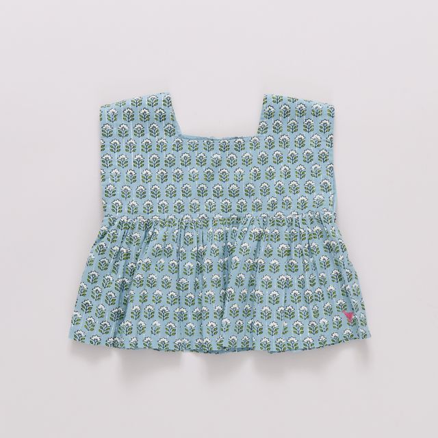 Kamari Top, Blue Prarie