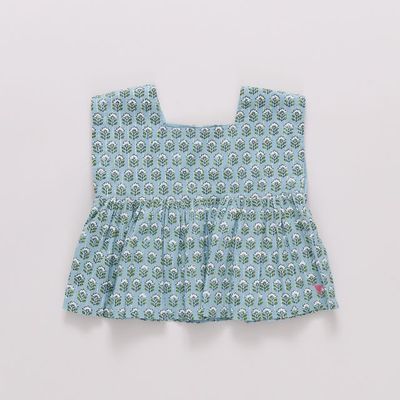 Kamari Top, Blue Prarie