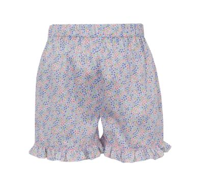 Pink and Blue Floral Short, Birds