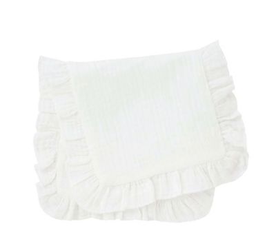 Ruffle Burp, White