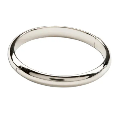 New Silver Bangle, Medium