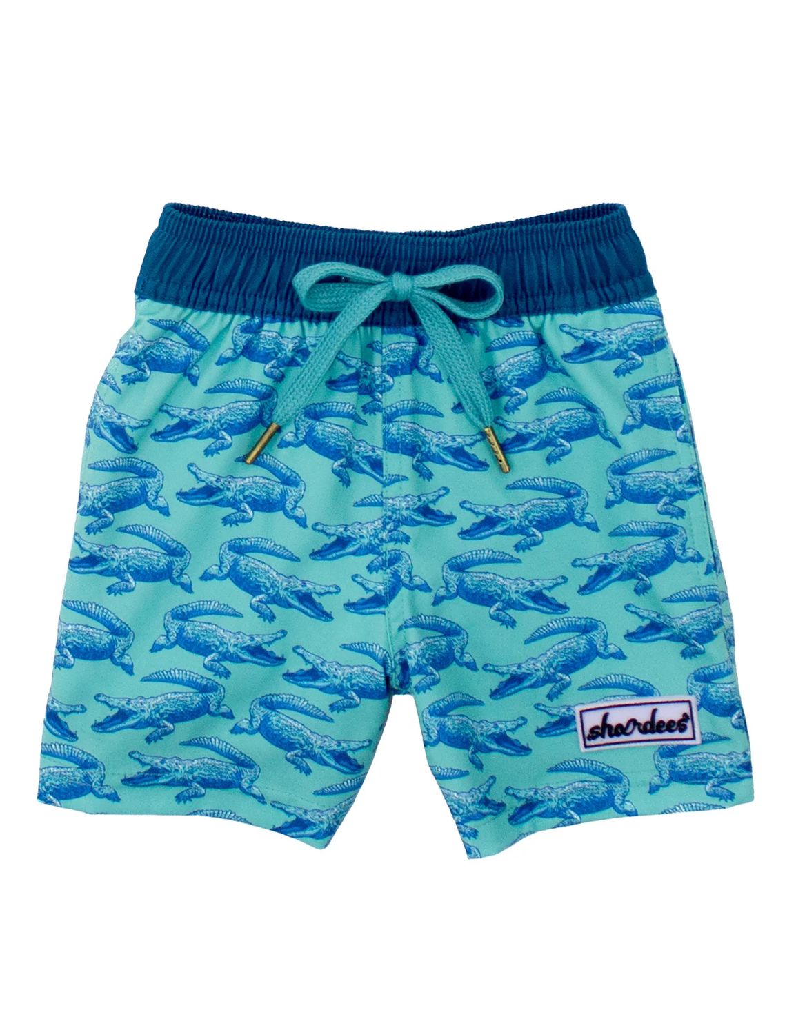 Boys Shordees Swim Trunk-Chomp, Size: 2T