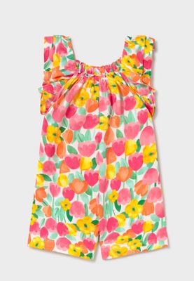 Floral Jumpsuit, Hibiscus