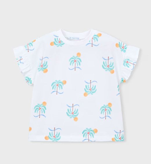 Printed Tshirt, Palm Trees