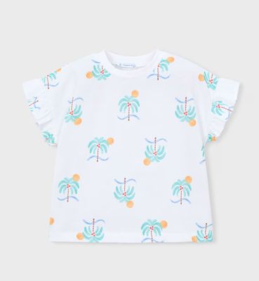 Printed Tshirt, Palm Trees