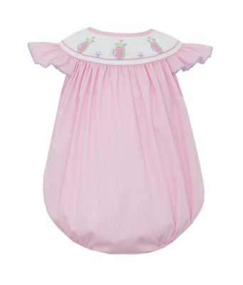 Golf Fluttersleeve Bubble Microcheck Pink