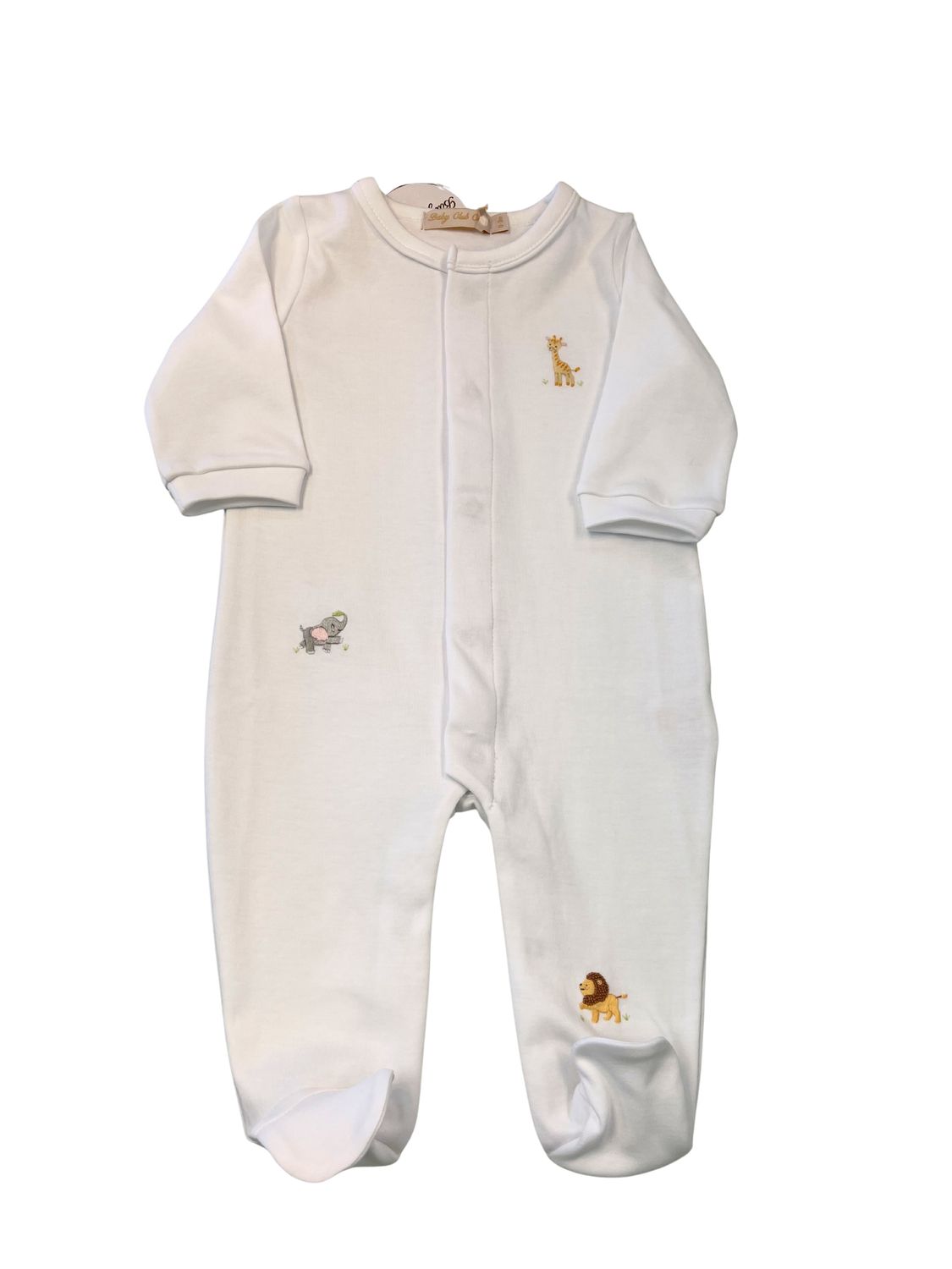 Safari Adventure Footie with Pipping Trim