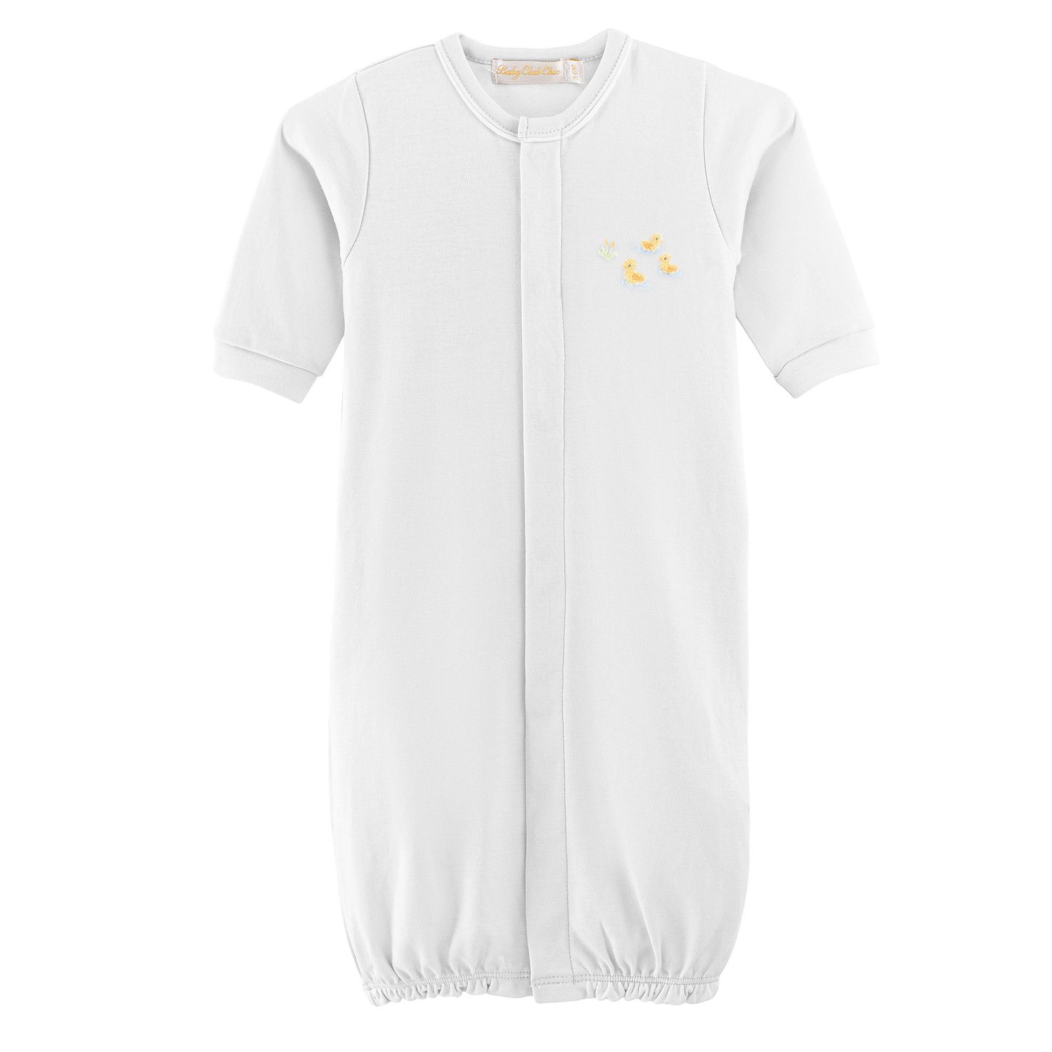 Three Little Ducks Conv Gown with Pipping Trim