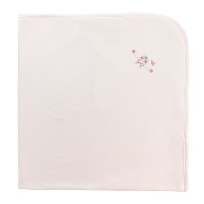 Sweet Bows  Receiving Blanket, Pink