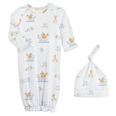 Noah's Ark Gown and Hat Set