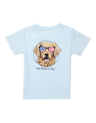 Patriot Dog SS Periwinkle