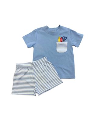 School Supplies Short Set