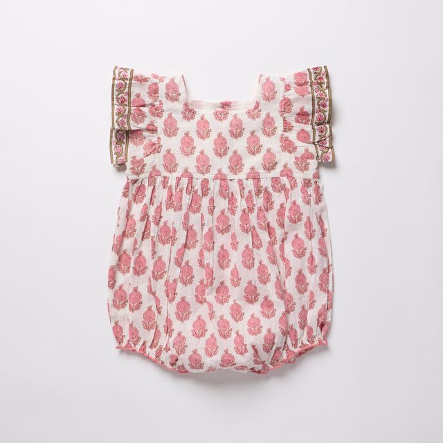 Elsie Bubble, Pink Dahlia Floral