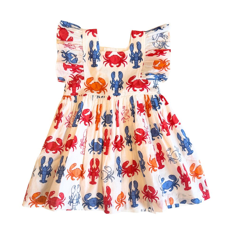 Elosie Dress, Lobster and Crab