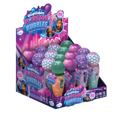 The Unspillable Pop Star Bubbles
