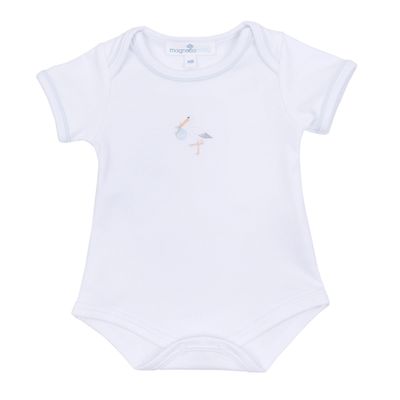 Vintage Stork Bodysuit, Blue