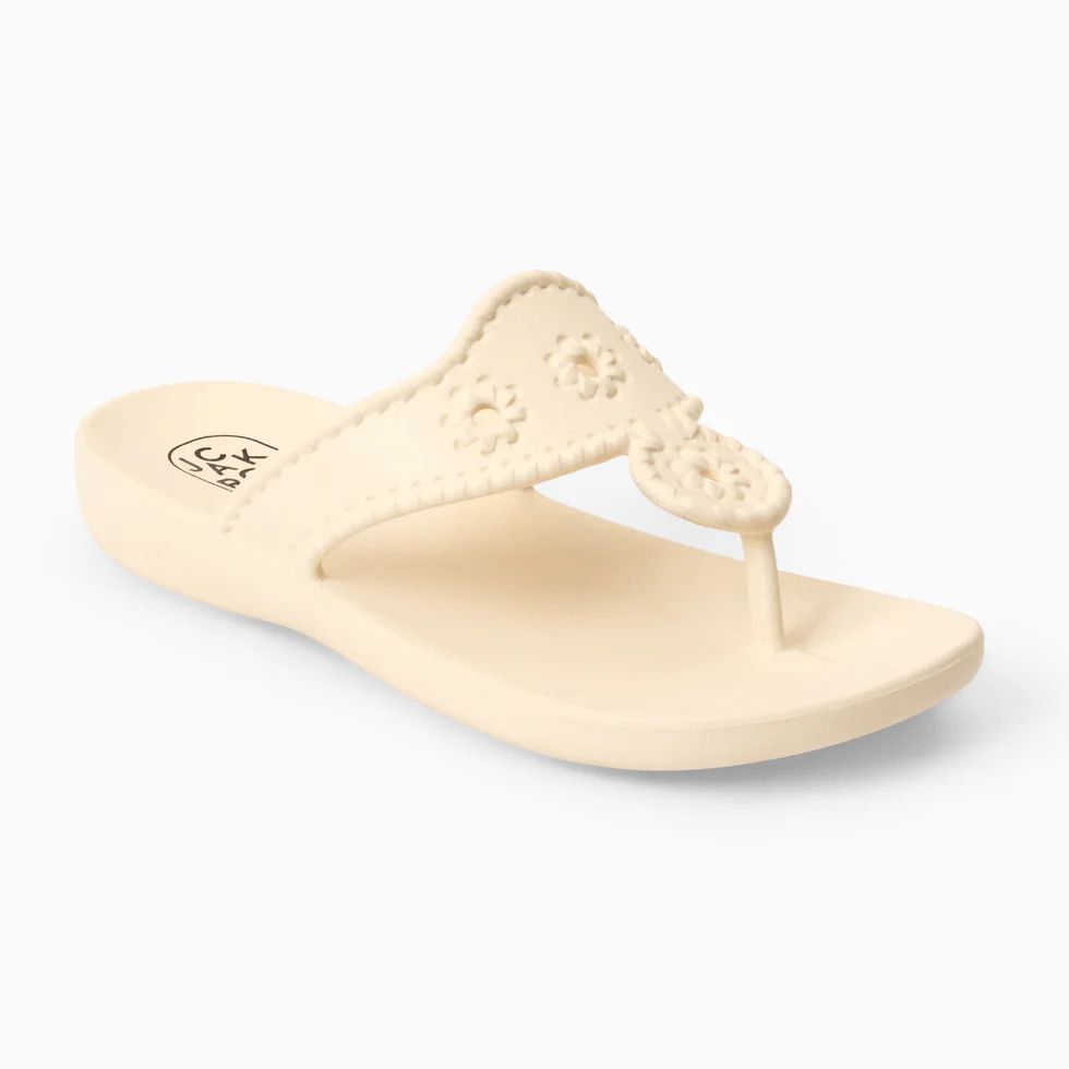 Girls Jack Waterproof Sandal, Cream