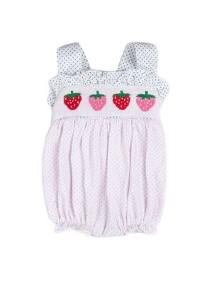 Annie Smock Bubble, Berry Sweet
