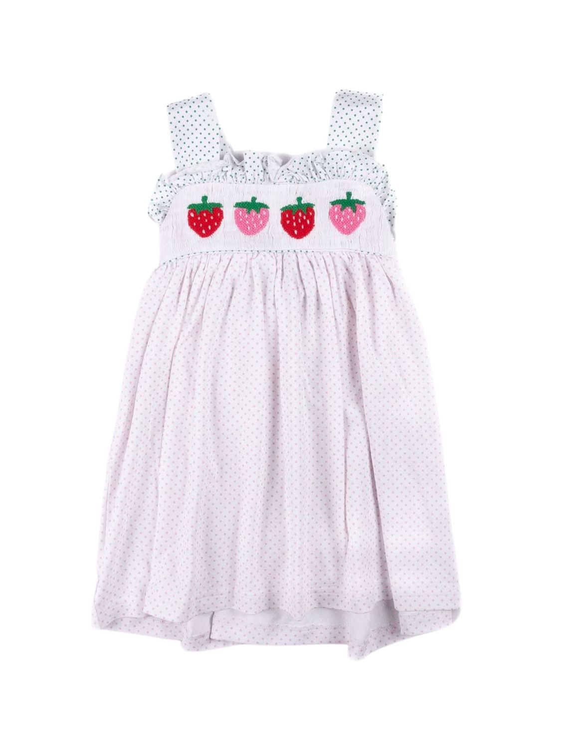 Caroline Smock Dress, Berry Sweet