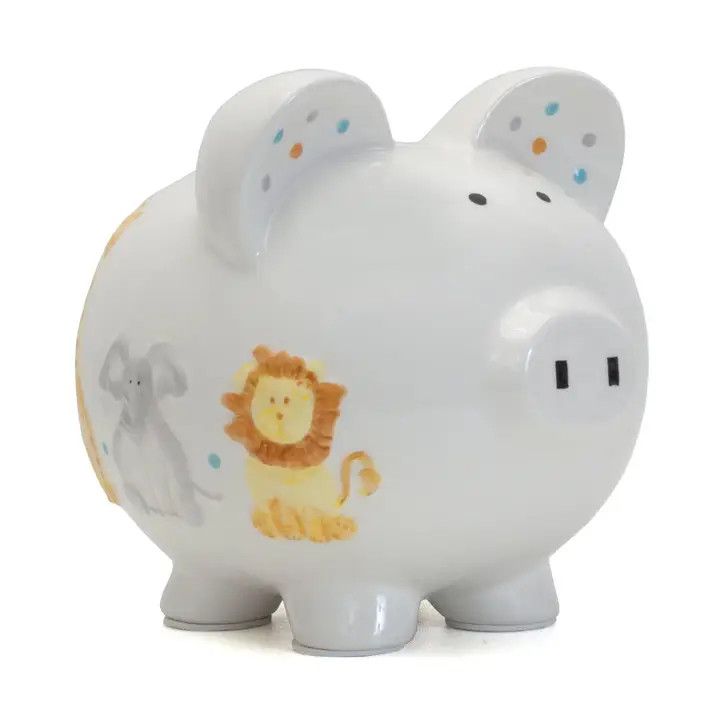 Sweet Safari Large Piggy Bank