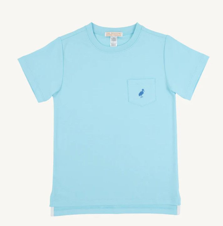 Carter Crewneck Belhaven Blue/ Wood Boat Blue