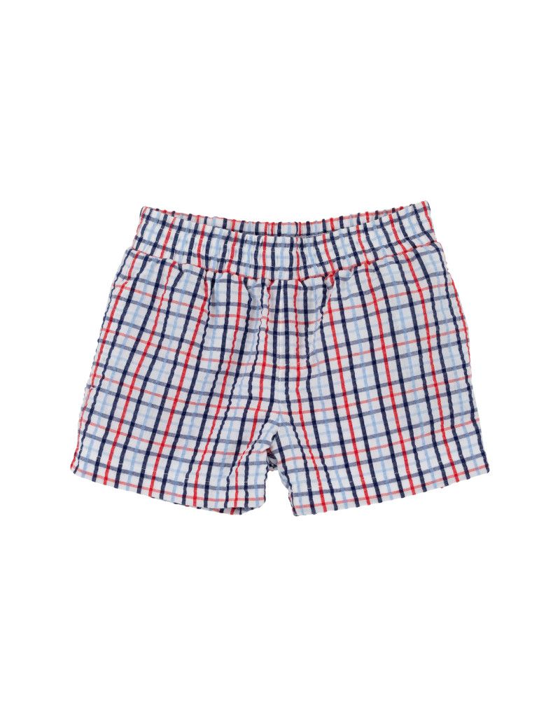 Sheffield Shorts Seersucker,  Pierce Mill Plaid