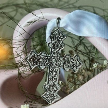 Silver Cross Crib Metal- Blue