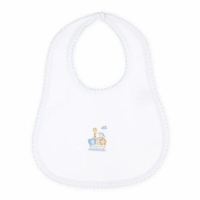 Noah's Ark Bib, Blue