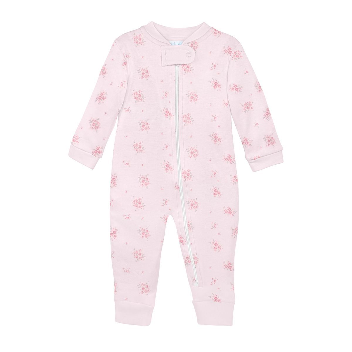 Rose Bouquet Print Footie