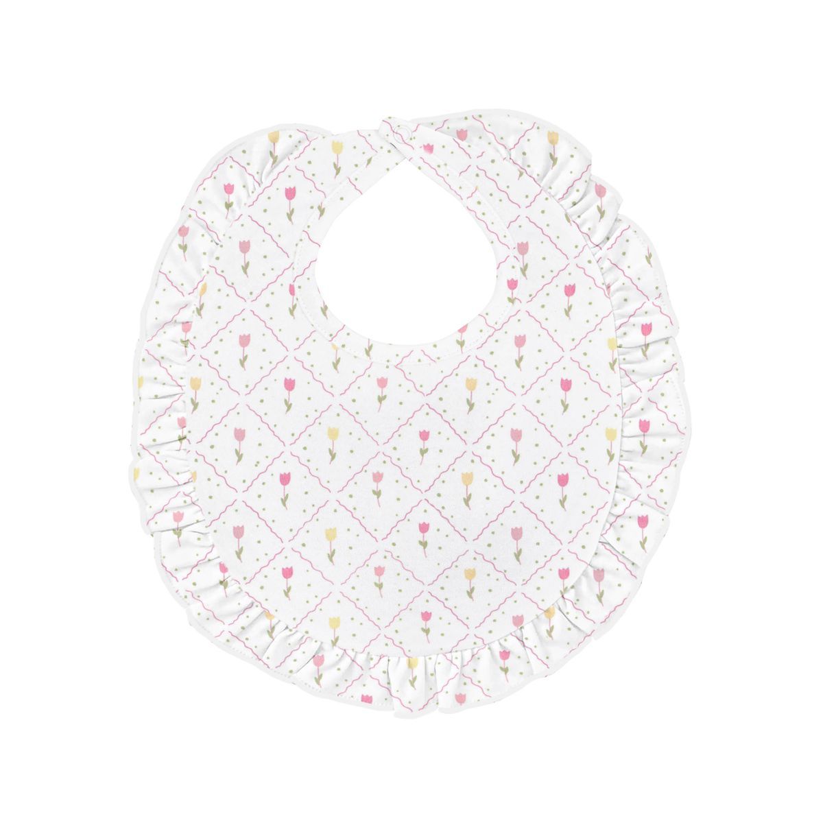 Tulip Garden Bib