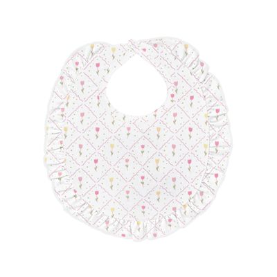 Tulip Garden Bib