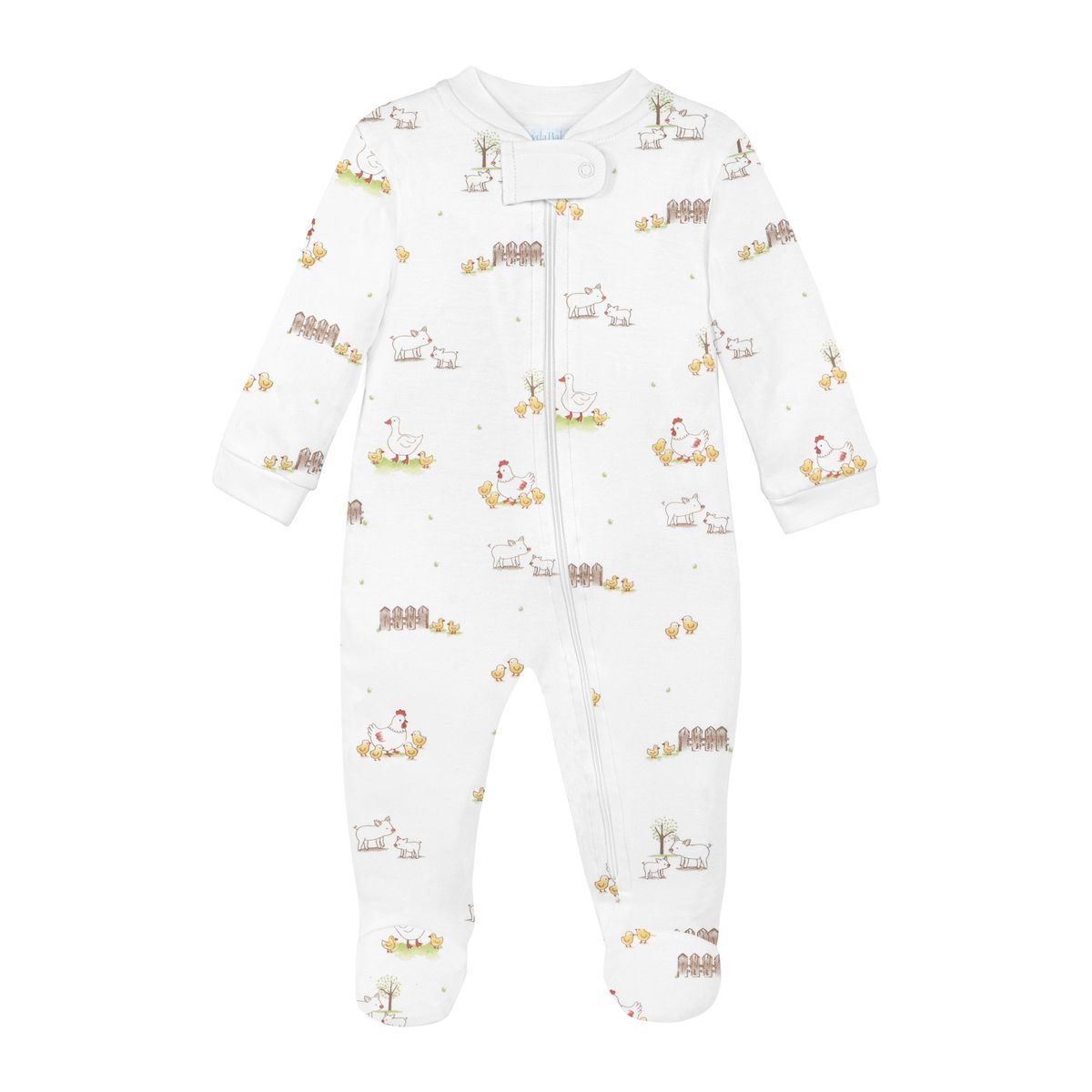 Farm Best Friends Print Footie