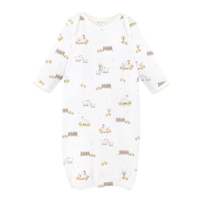 Farm Best Friends Print Gown