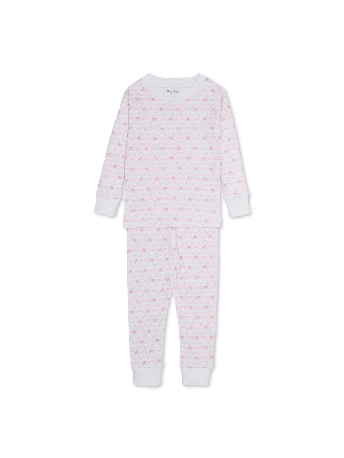 PJs Baby Bows Pajama Set Snug