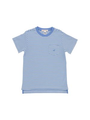 Carter Crewneck - Sunrise Blvd Blue Stripe