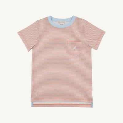 Carter Crewneck - Seashore Sherbert Stripe