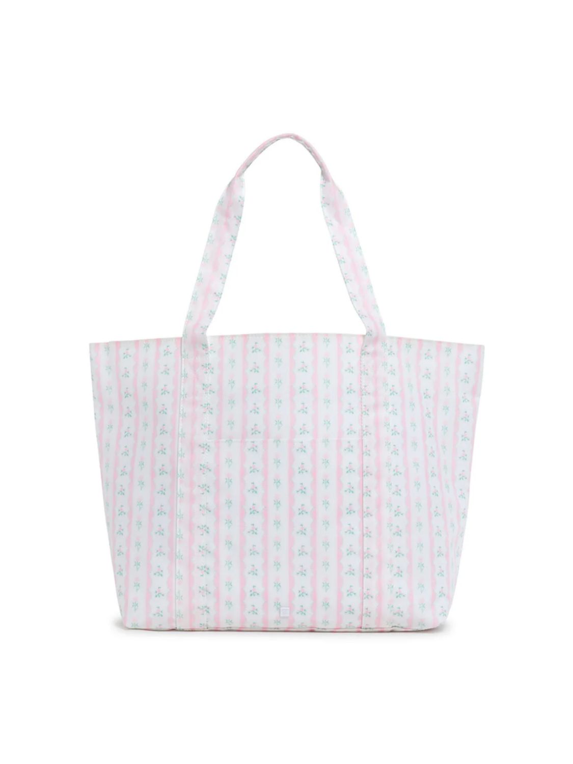 Jumbo Tote XL, Ribbon Floral Pink