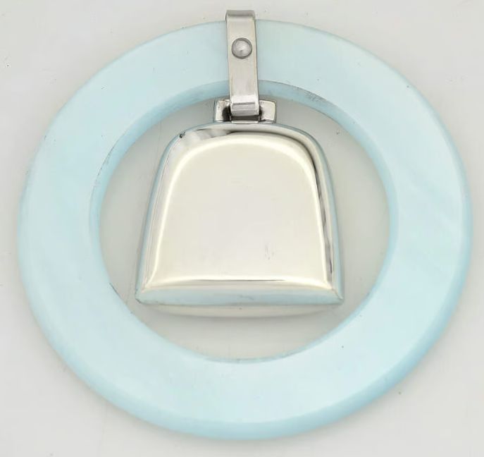 Sterling Teether-Blue