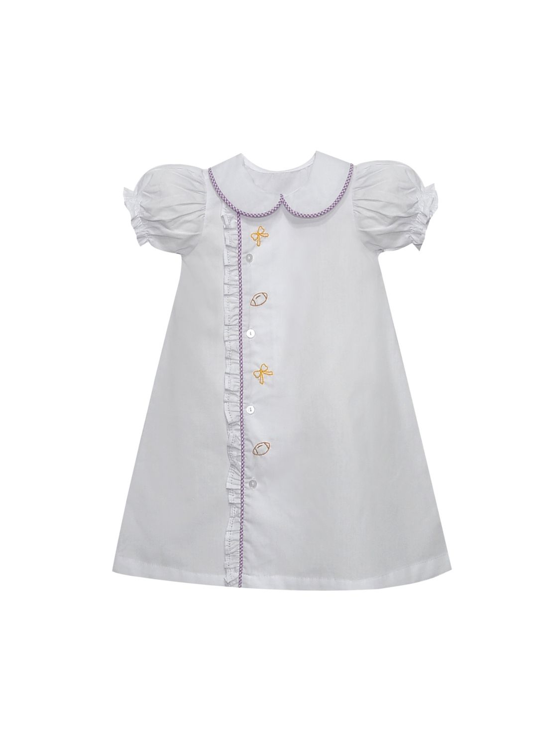Girl Tiger Purple/Gold Daygown