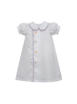 Girl Tiger Purple/Gold Daygown