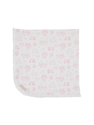 Baby Buggy Blanket Sir Propers Sweet Arrival, Hamptons Hot Pink
