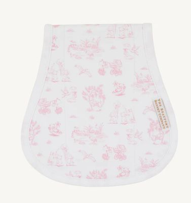Oopsie Daisy Burp Cloth Sir Proper's Sweet Arrival Pink