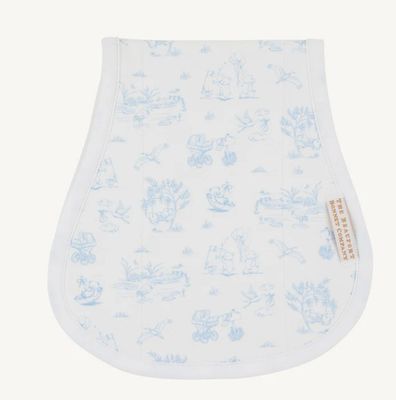 Oopsie Daisy Burp Cloth Sir Proper's Sweet Arrival Blue