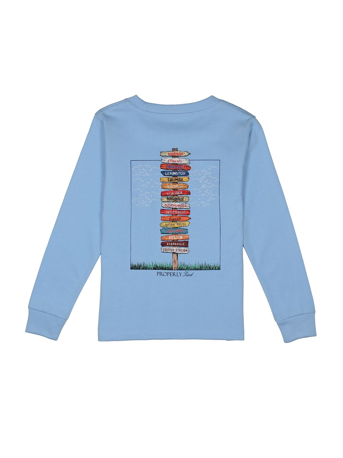 Southeastern Showdown Light Blue LS T-Shirt