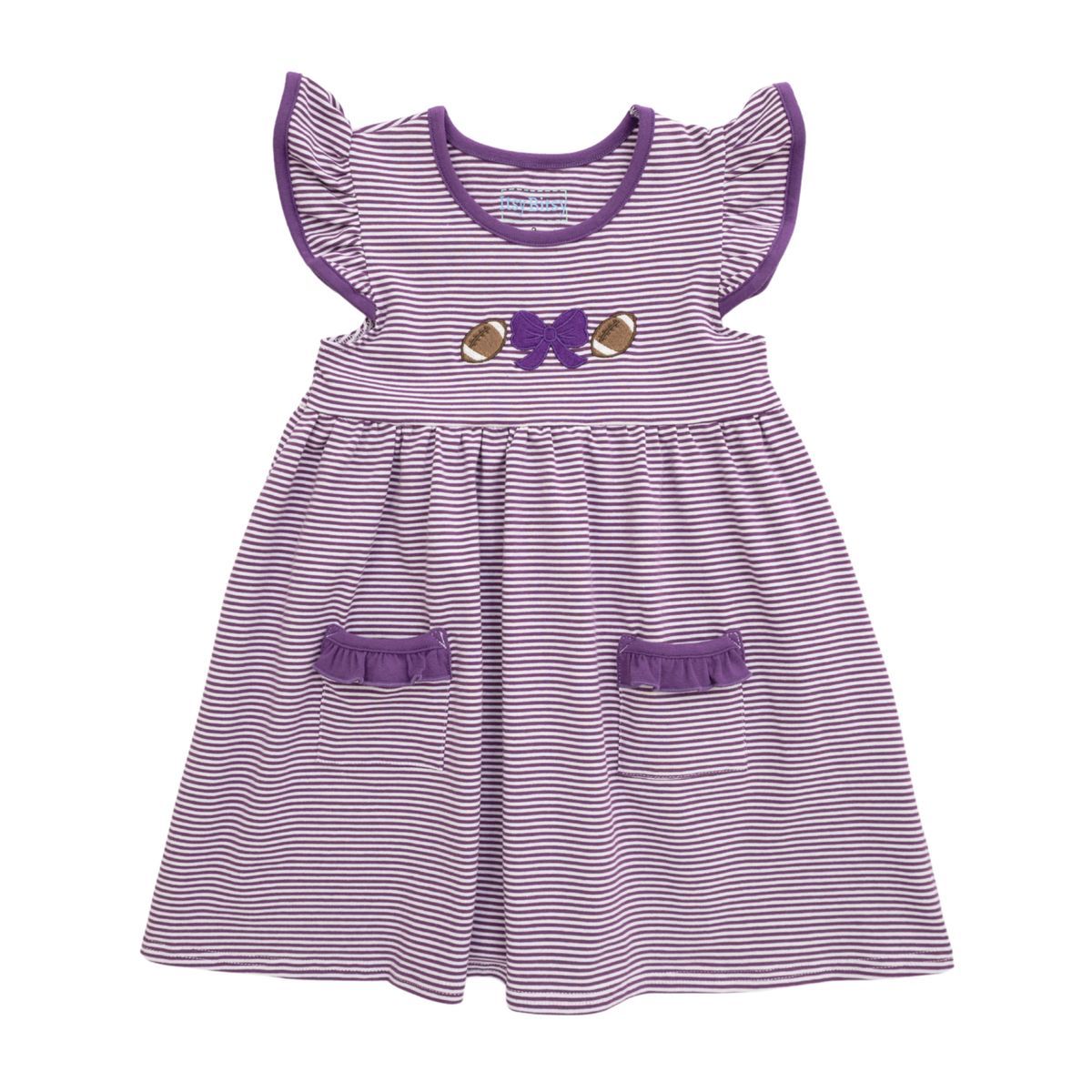 Football Dress, Purple Stripe