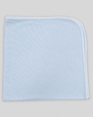 Milen Blanket - Special Knit Blue