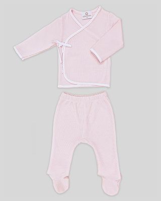 Milen Kimono Set - Special Knit Pink